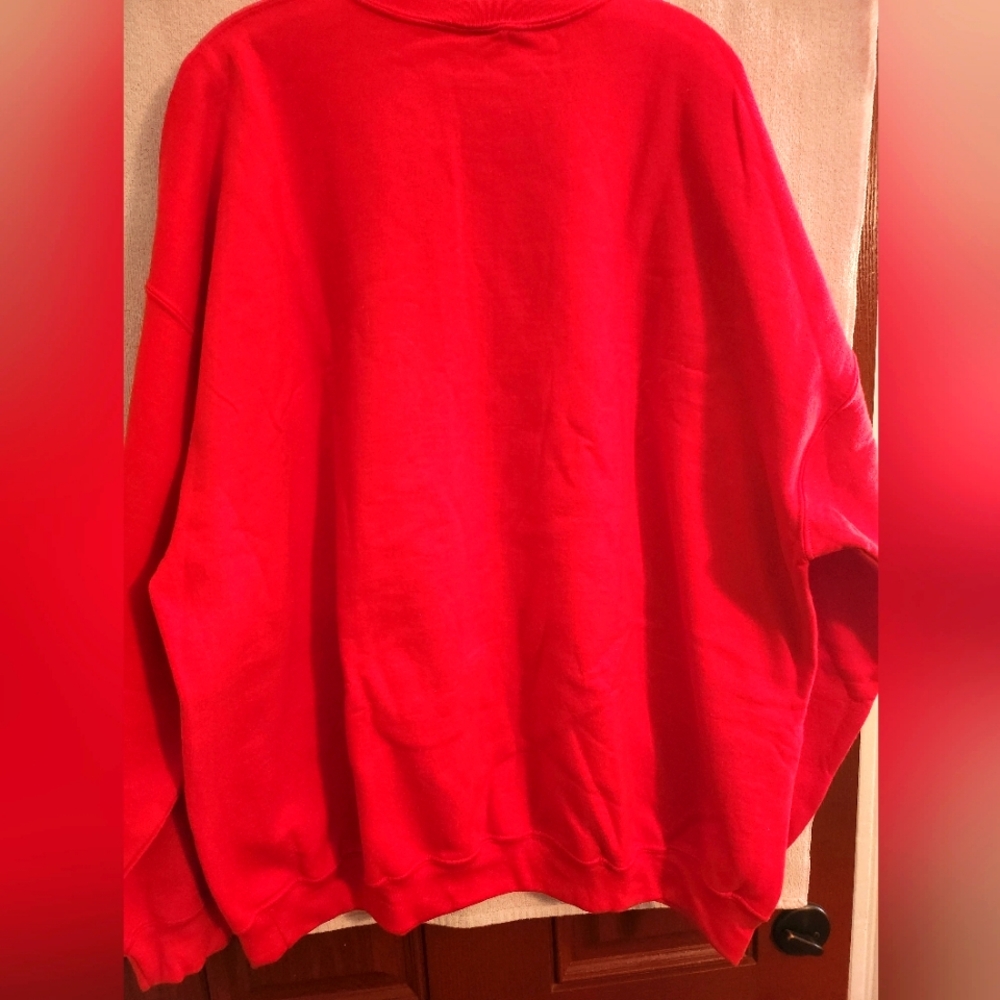 Ho Ho Ho Christmas sweatshirt!  NWOT, men's size 3X #5 - Picture 3 of 4